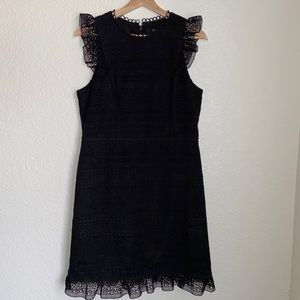 Jcrew Black Lace Dress
